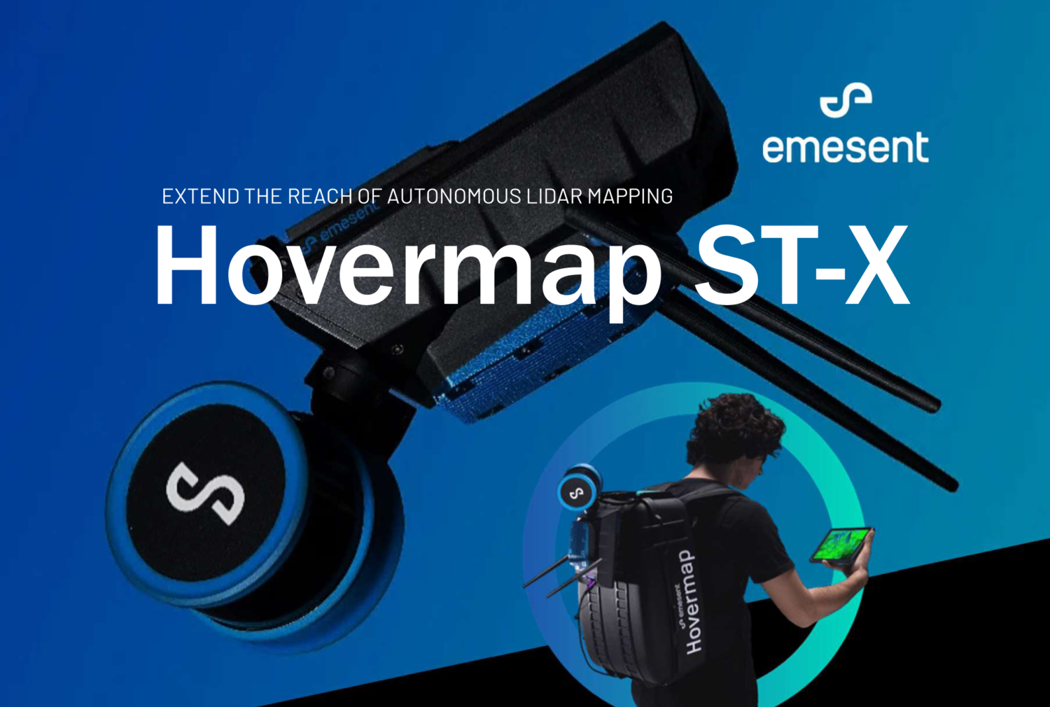 更に進化したSLAM LiDAR「Hovermap ST」「Hovermap ST-X」